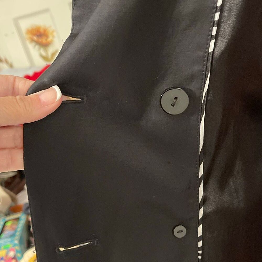 White House|Black Market Women’s Double Breasted Trench Coat - Picture 6 of 11
